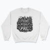 Monochrome PRL Typographic Labyrinth - Bluza