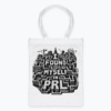 Monochrome PRL Typographic Labyrinth - Torba