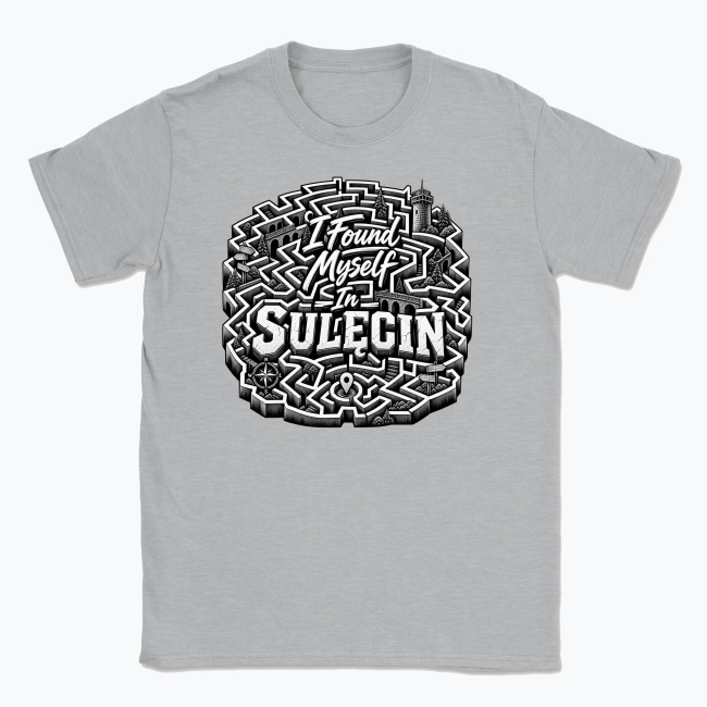 Monochrome SULĘCIN Maze - T-shirt
