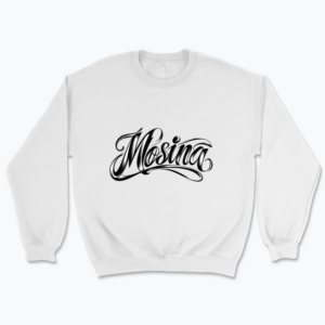 Mosina Brush Calligraphy - Bluza