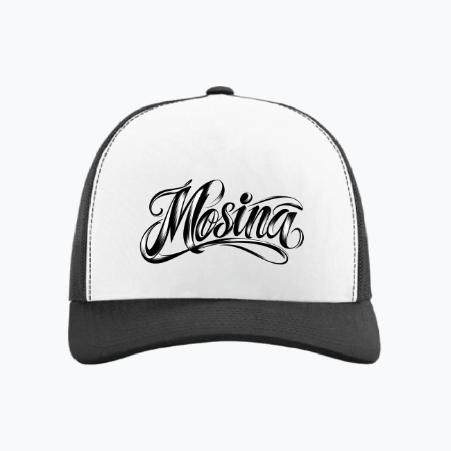 Mosina Brush Calligraphy - Czapka z daszkiem