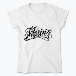 Mosina Brush Calligraphy - Koszulka damska