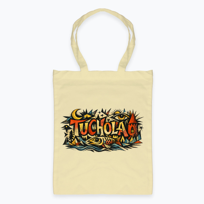 Napis Tuchola w stylu surrealistycznym - Torba