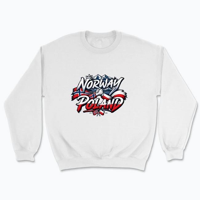Norway Poland Friendship - Bluza