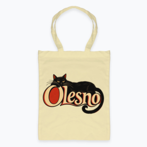 Olesno Noir Cat Poster - Torba