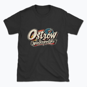 Ostrów Wielkopolski Retro Graffiti Sticker - T-shirt