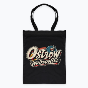 Ostrów Wielkopolski Retro Graffiti Sticker - Torba