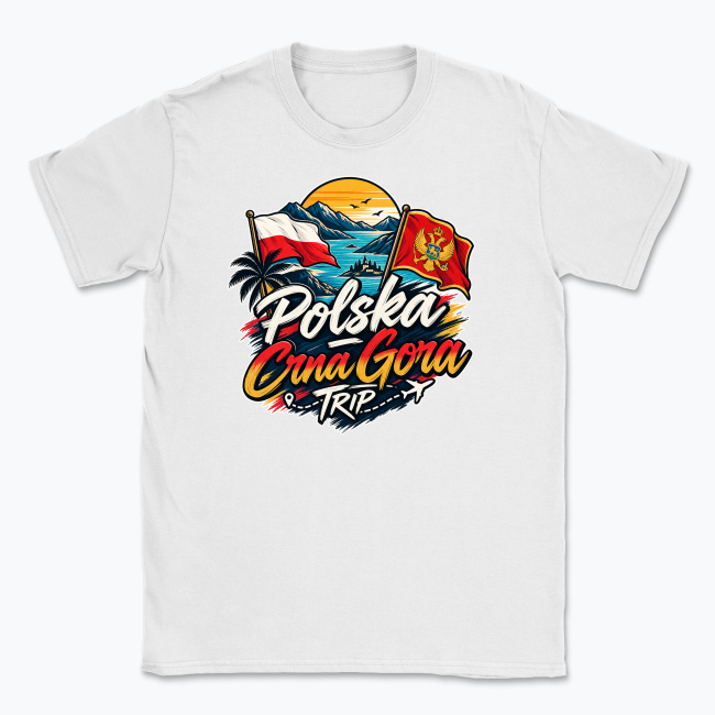 Pamiątka z Czarnogóry - T-shirt