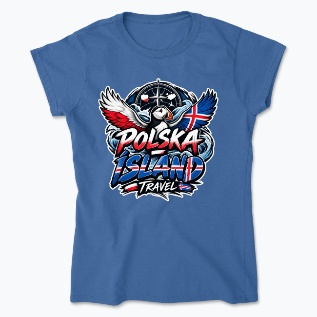 Pamiątka z Islandii - Koszulka damska