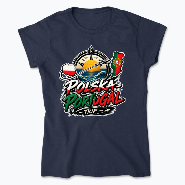 Pamiątka z Portugalii - Koszulka damska