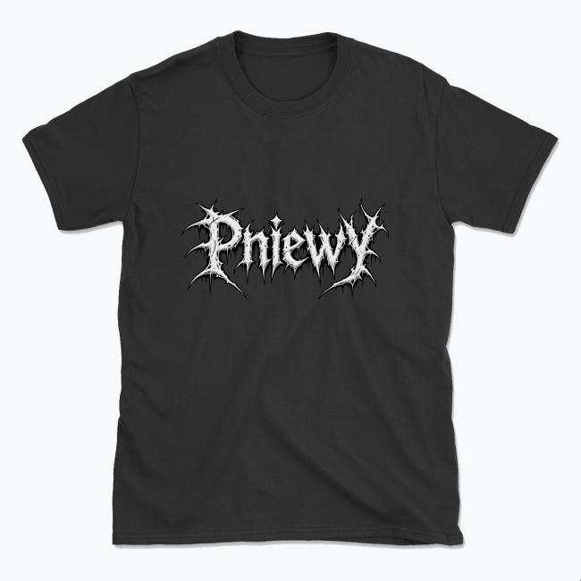 Pniewy Metal Logo - T-shirt