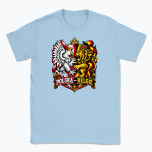 Poland–Belgium Eagle and Lion - T-shirt