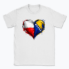 Poland-Bosnia Heart Emblem - T-shirt