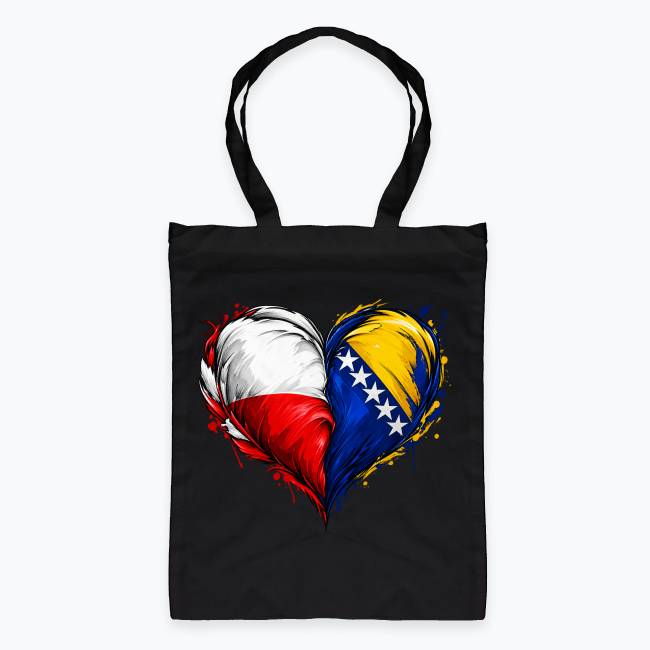 Poland-Bosnia Heart Emblem - Torba