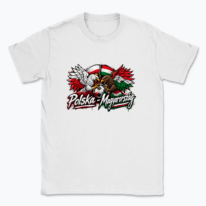 Poland vs Hungary Football Showdown - T-shirt