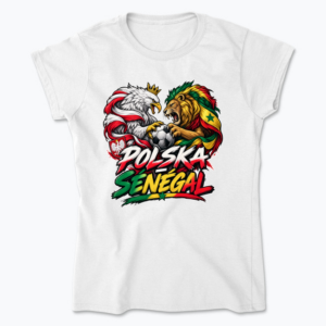 Poland vs Senegal - Koszulka damska