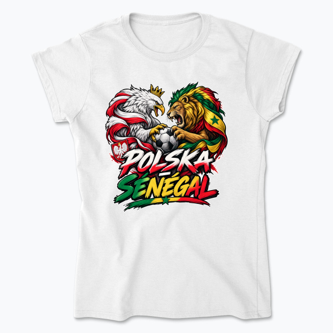 Poland vs Senegal - Koszulka damska