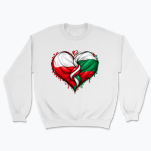 Polish Bulgarian Unity Heart - Bluza