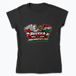 Polish-Hungarian Eagle Friendship - Koszulka damska