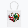 Polish-Irish Friendship Heart Emblem - Torba