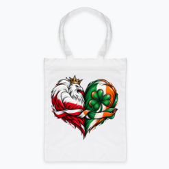Polish-Irish Friendship Heart Emblem - Torba