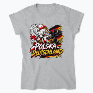 Polska–Deutschland Eagle Showdown - Koszulka damska