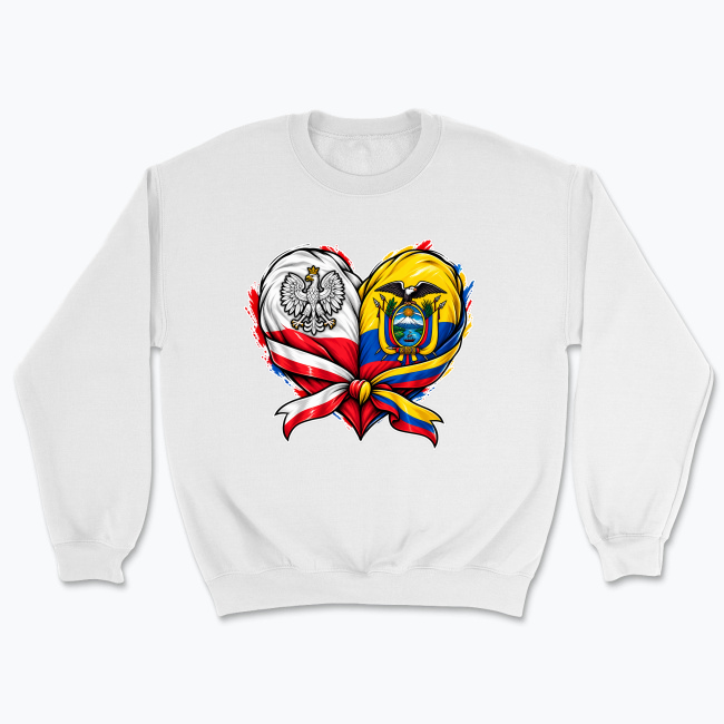 Polska Ekwador Love - Bluza