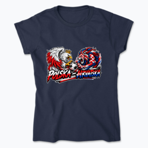 Polska–Hrvatska Mascot Showdown - Koszulka damska