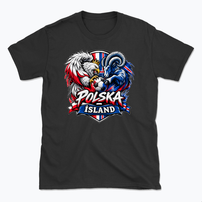 Polska–Ísland - T-shirt