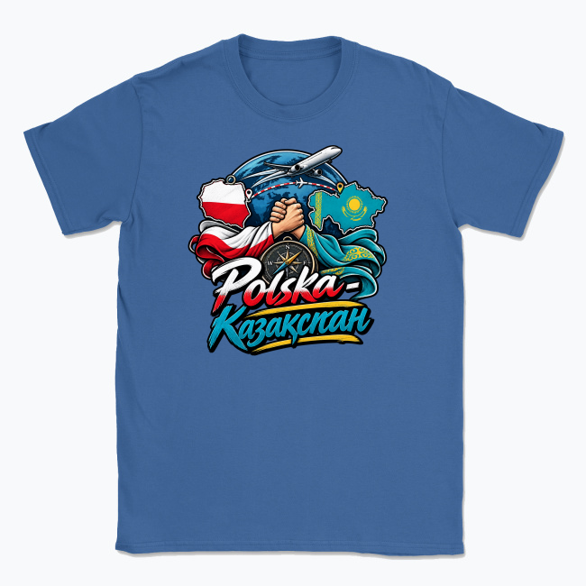 Polska Kazachstan Travel - T-shirt