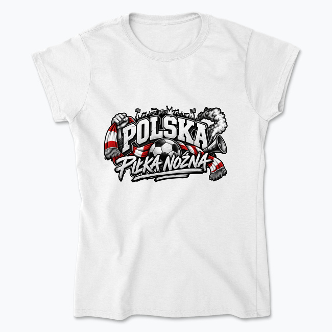 Polska Piłka Nożna Ultras - Koszulka damska