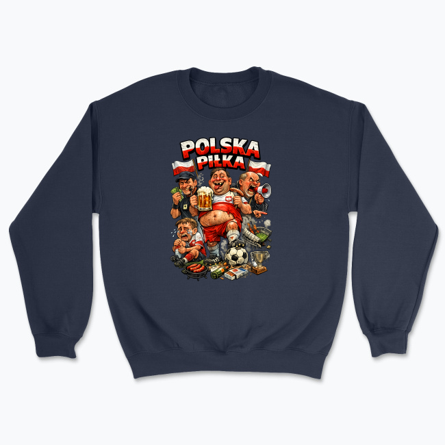 Polska Piłka w krzywym zwierciadle - Bluza