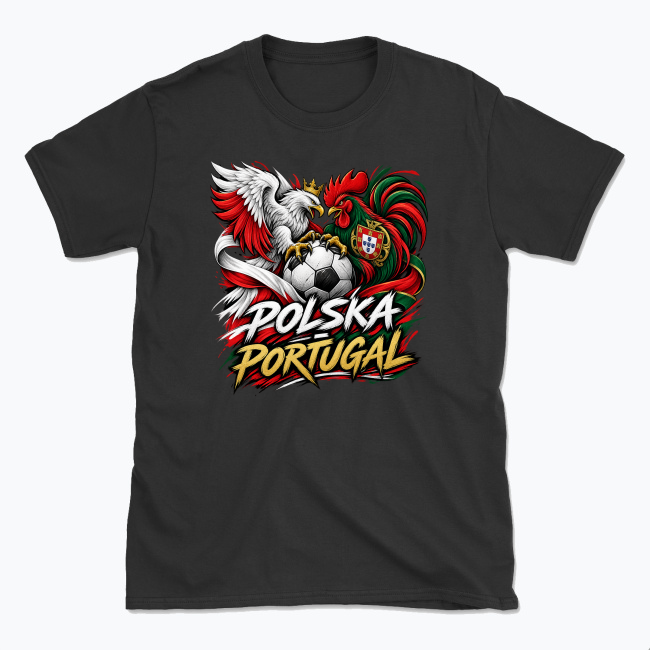 Polska–Portugal Football - T-shirt