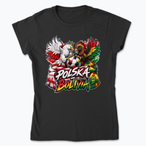 Polska vs Boliwia - Koszulka damska