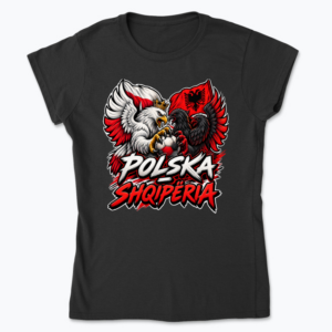 Polska vs Shqipëria - Koszulka damska