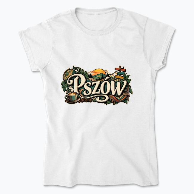 Pszów Global - Koszulka damska