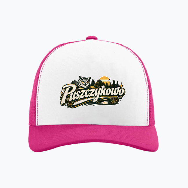 Puszczykowo Retro Forest Club Sticker - Czapka z daszkiem