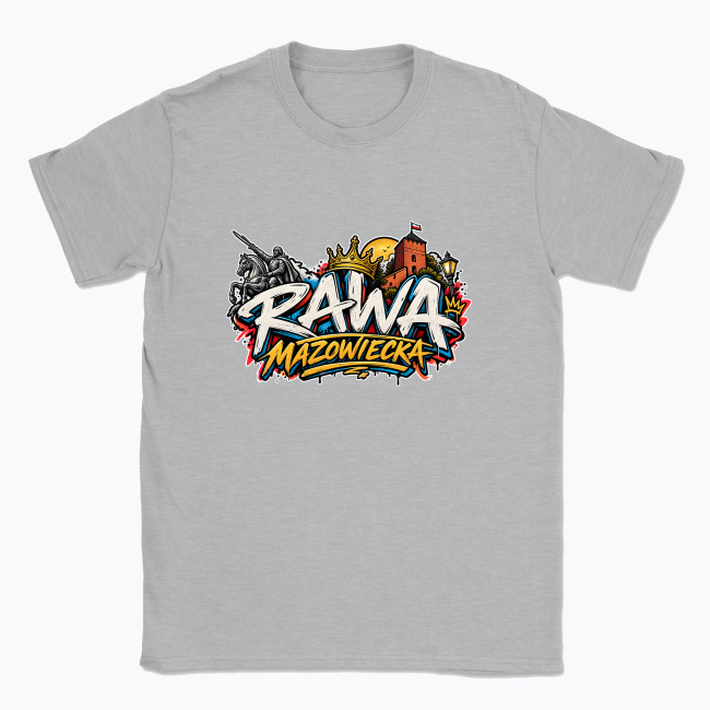 Rawa Mazowiecka Graffiti - T-shirt