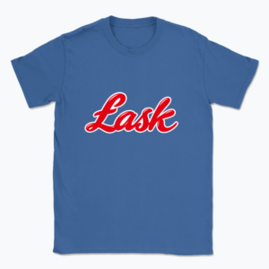 Red Łask Script - T-shirt