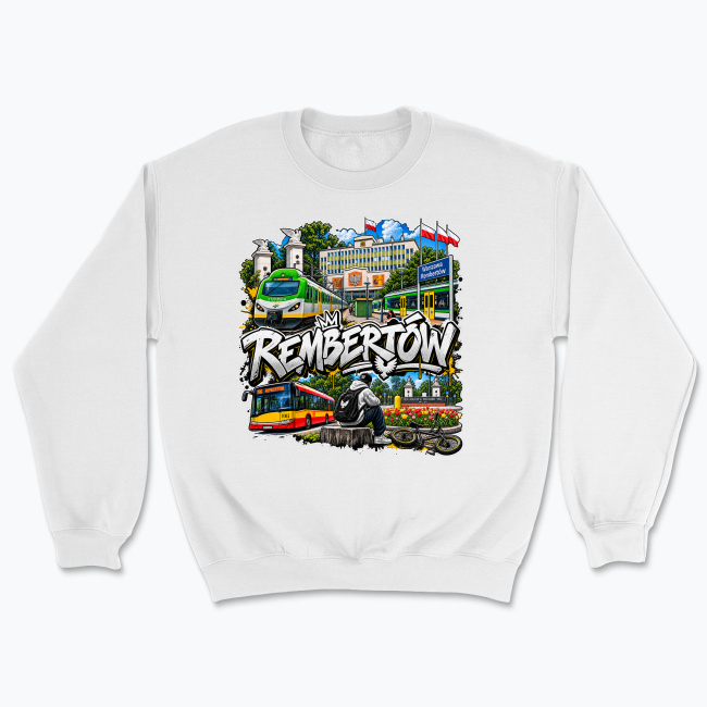 Rembertów Transit Graffiti Collage - Bluza