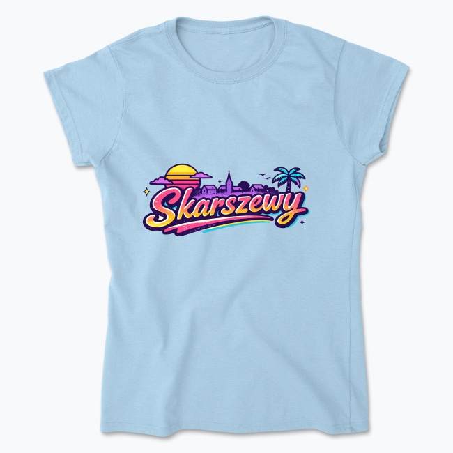Retro Skarszewy - Koszulka damska