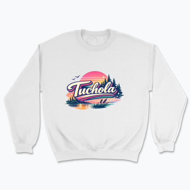 Retro Tuchola Sunset Forest - Bluza