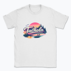 Retro Tuchola Sunset Forest - T-shirt