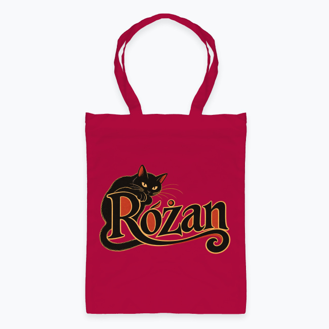 Różan The Black Cat Poster - Torba