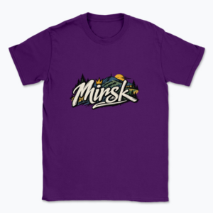 Rustic Mirsk Mountain Badge - T-shirt
