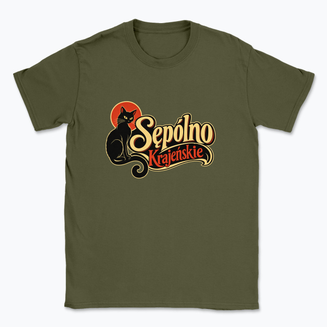 Sępólno Krajeńskie Chat Noir - T-shirt