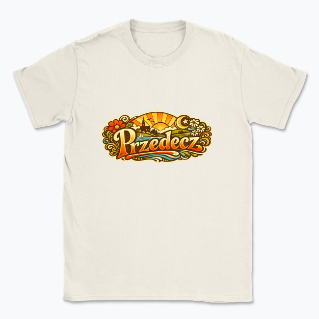 Sielski napis Przedecz - T-shirt