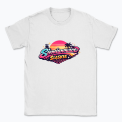 Siemianowice Śląskie Retro Sunset Design - T-shirt