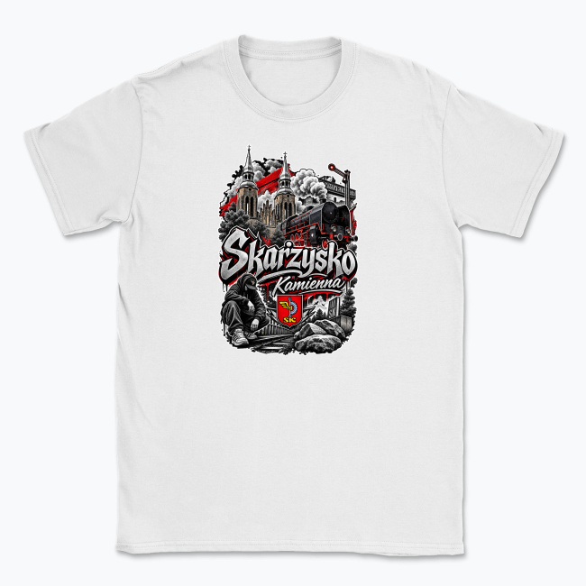 Skarżysko-Kamienna Urban Rail Collage - T-shirt