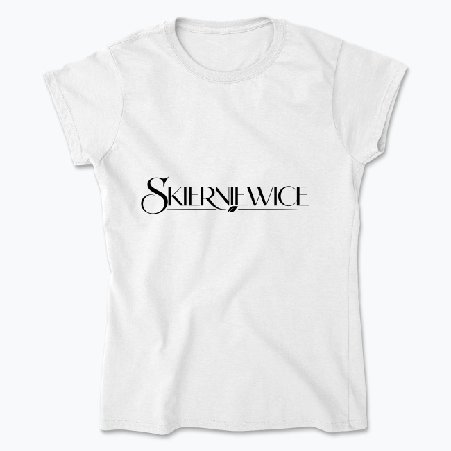 Skierniewice Botanical Logotype - Koszulka damska